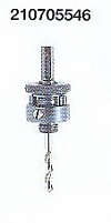 Хвостовик шестигранный для коронок биметалл 32 - 152 мм /210705546/