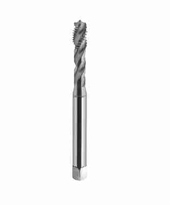 Метчик машинный М 4 х 0,5 HSSE 6H R40 DIN-371-C "INOX" с винтовой канавкой для глухих отверстий /C2-511801-0041/